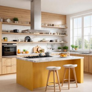 Симфония домашнего уюта: Как мы создавали кухню мечты по индивидуальным чертежам