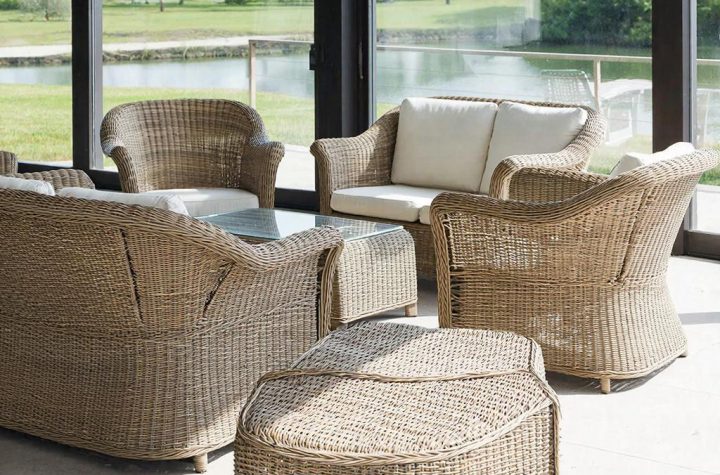 Кресла и диваны из искусственного ротанга
